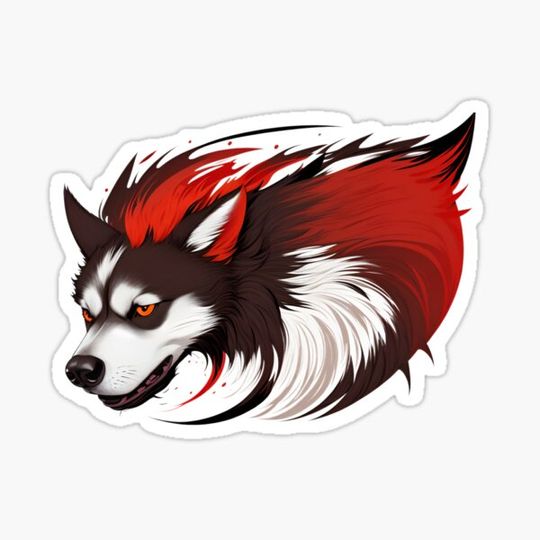Discover Enigmatic Wilderness - Minimalist Husky Deer T-Shirt Design