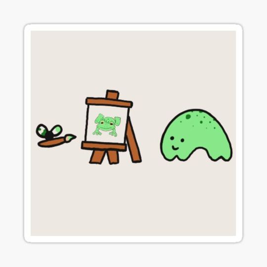 Discover Fly Painting Frog