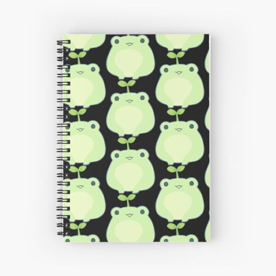 Discover Kawaii Frog With Leaf On Head