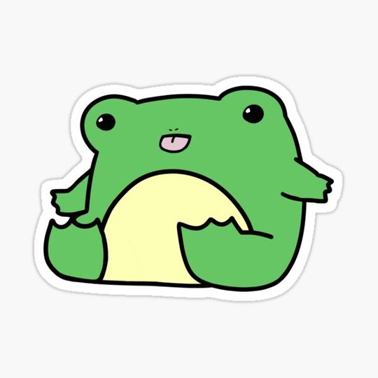 Discover derpy frog