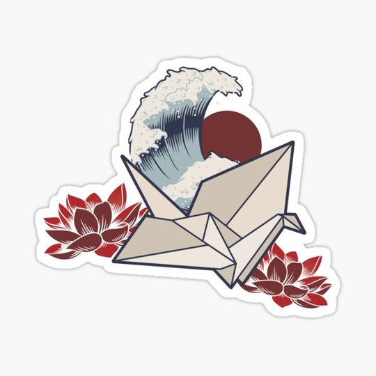Discover Japanese Origami Paper crane-ancient origami style
