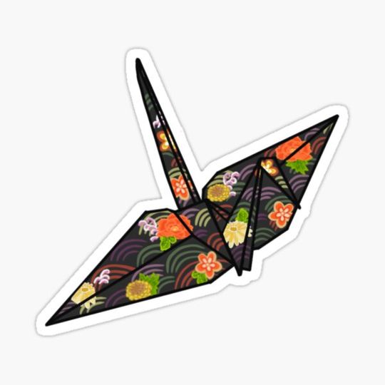 Discover Black Paper Crane
