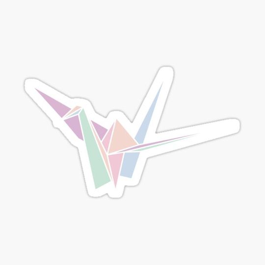 Discover Pastel Origami Crane