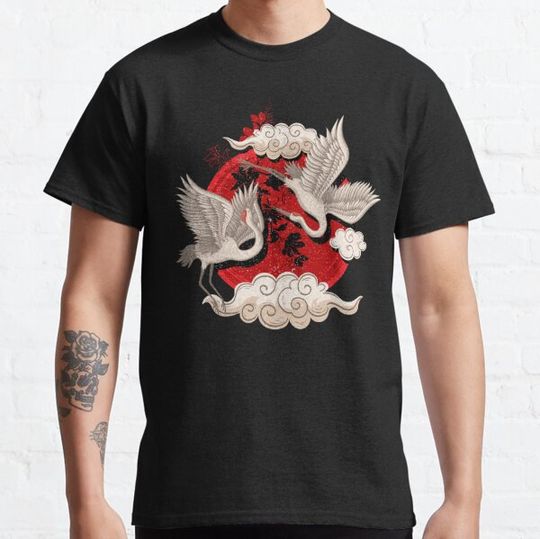 Discover White Crane Bird Kung Fu Asian Style Martial Arts Design