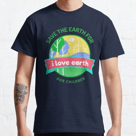 Discover i love earth teez