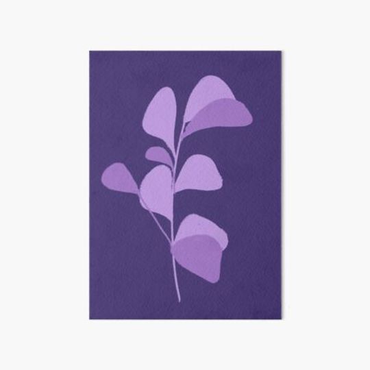 Discover purple plant elegant minimalist design