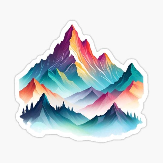 Discover Majestic Mountain Bliss, A Vibrant Landscape