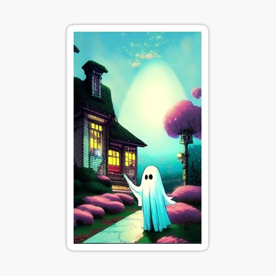 Discover Cute ghost in town