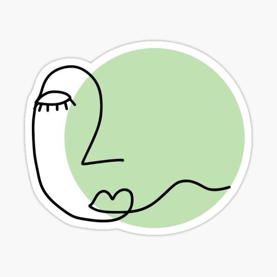 Discover One line face,