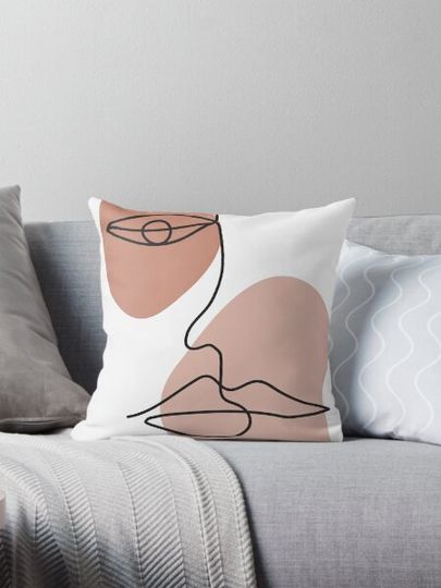 Discover Abstract one line face