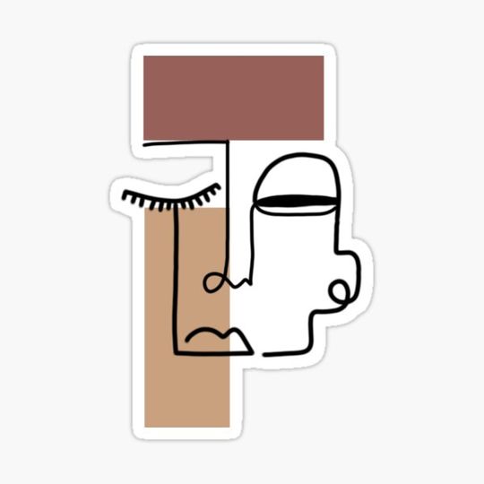 Discover Minimalist Woman face