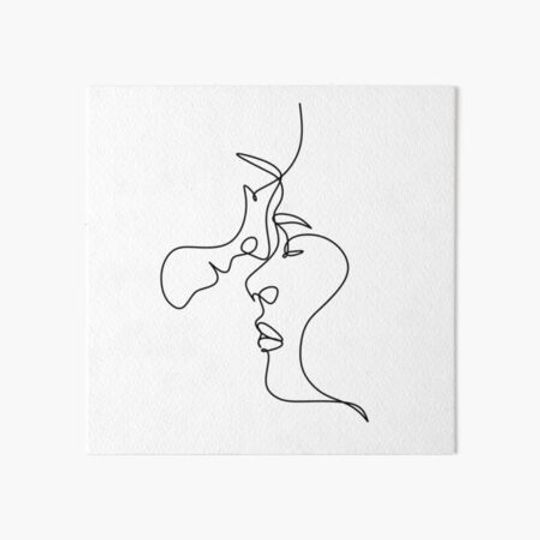 Discover Couple Line Art