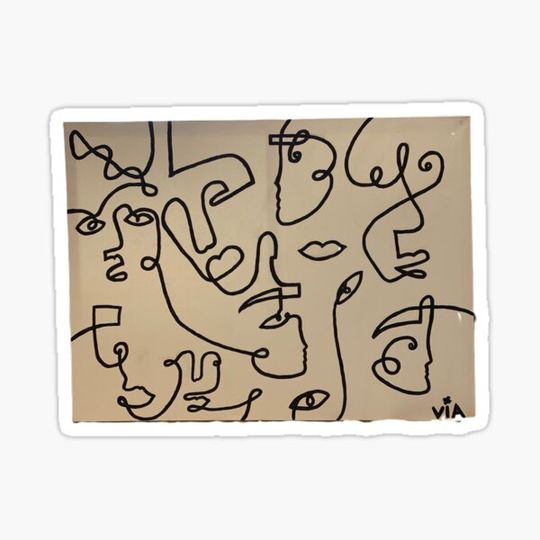 Discover faces intertwined