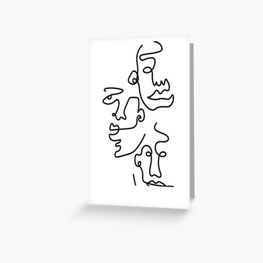 Discover One Line Faces