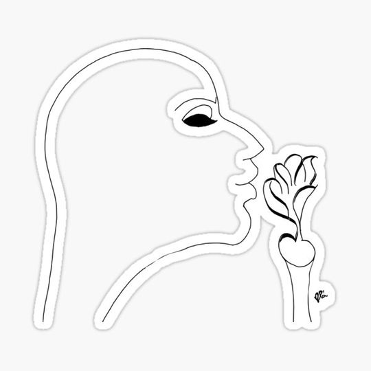 Discover Female flower Drawing Minimalist w25