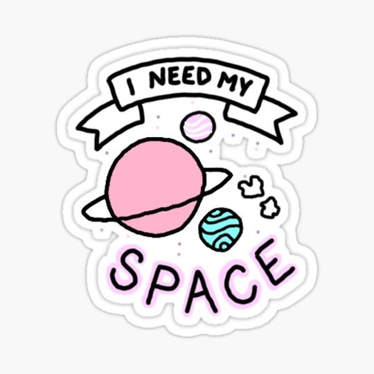 Discover I need my space (pink)