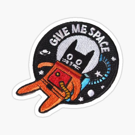 Discover Give Me Space Sticker