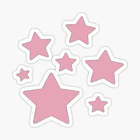 Discover pink stars pack
