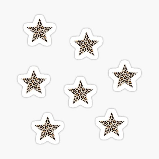Discover cheetah print stars