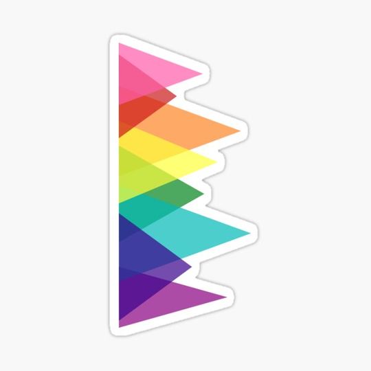 Discover Triangles, Gilbert Baker Flag