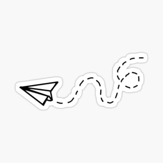 Discover paper airplane