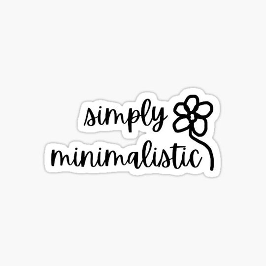 Discover Simply minimalist