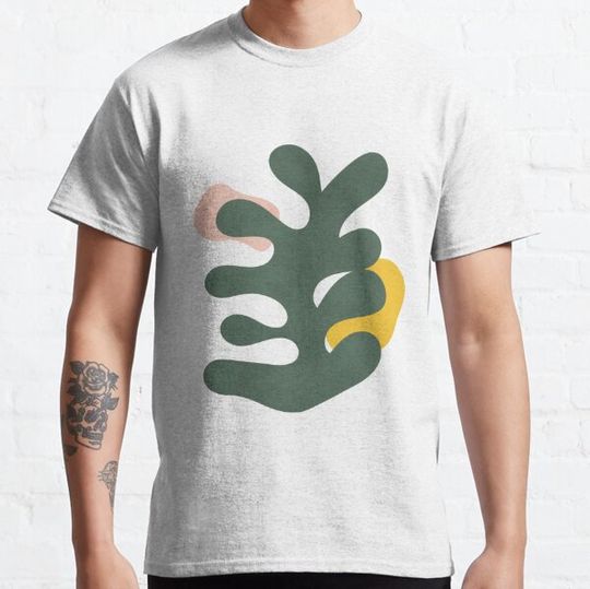 Discover Abstract Leaf Minimalism Illustration