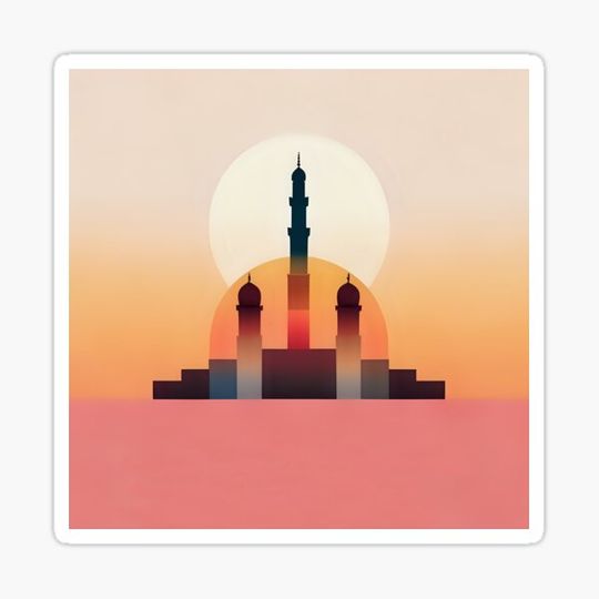Discover Temple Minimalism Gradient #3