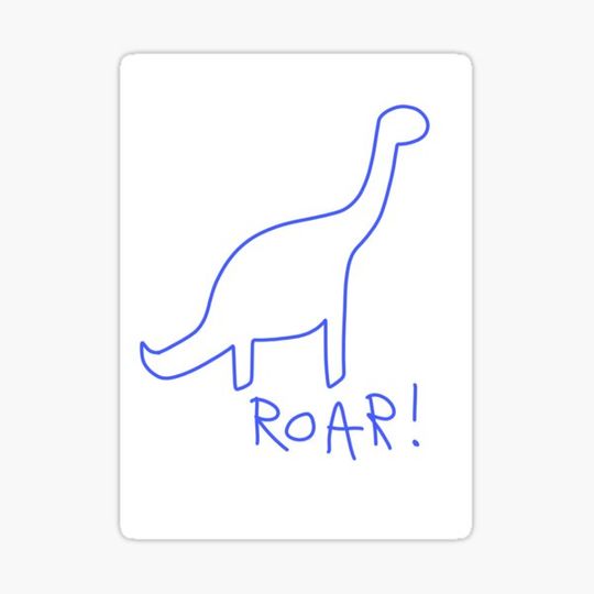 Discover Blue dinosaur