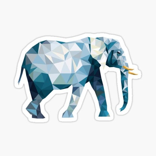 Discover Geometric Elephant
