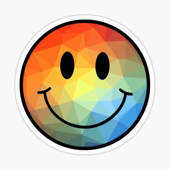 Discover Rainbow smiley face