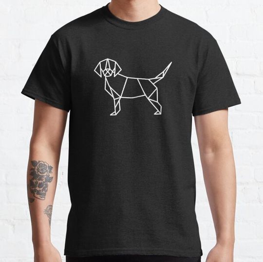 Discover Origami Dog - White