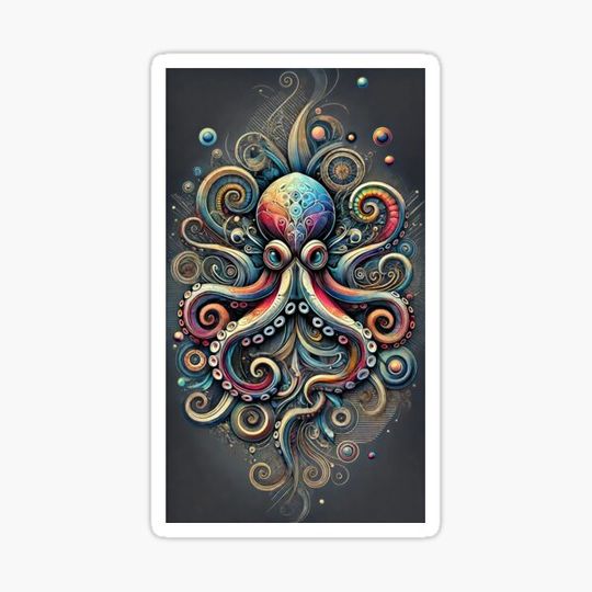 Discover Abstract octopus
