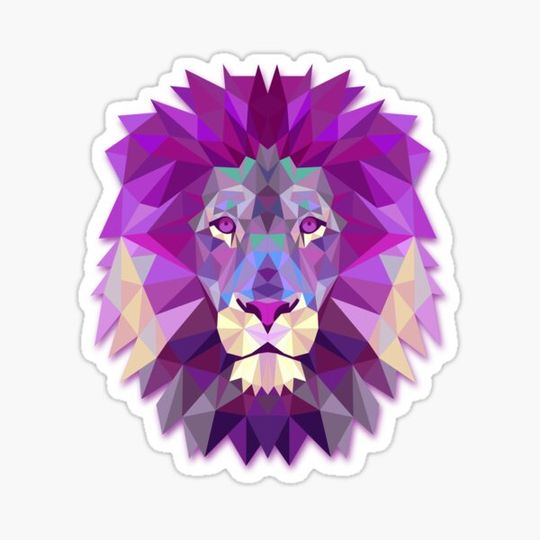Discover Pink Lion Head