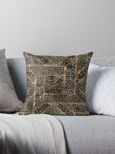 Discover Leopard Fur Texture Geometric Pattern