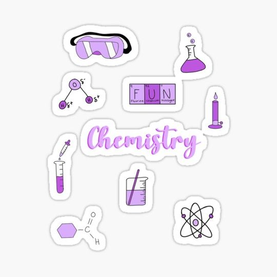 Discover Chemistry Class Sticker Pack