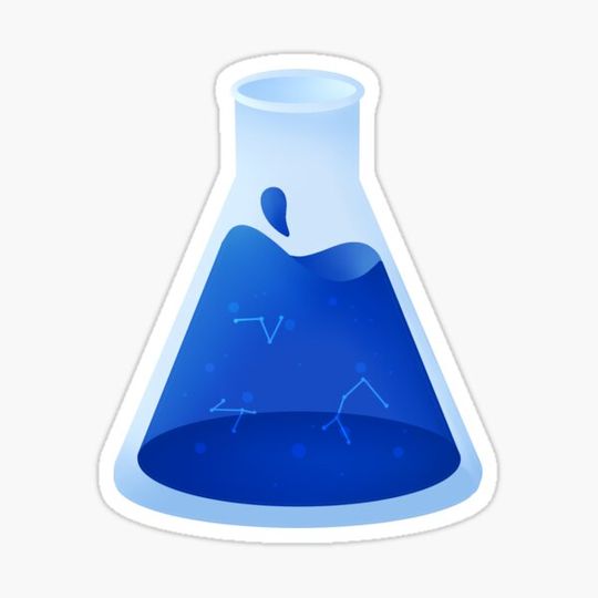 Discover blue galaxy potion