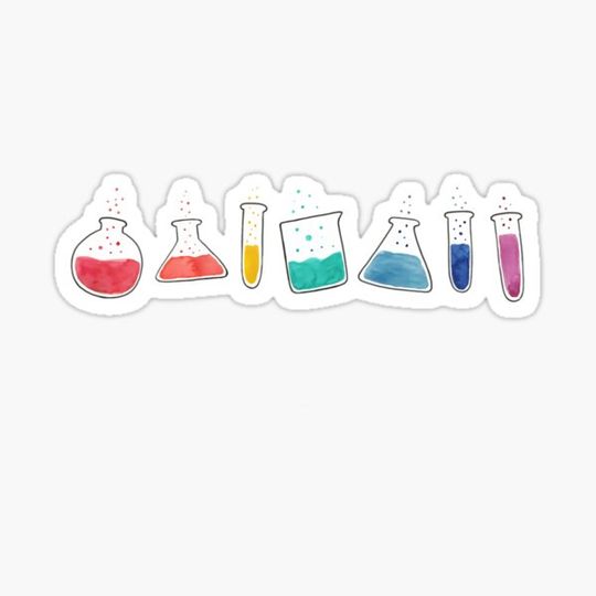 Discover Spectrum test tubes Spiral Notebook