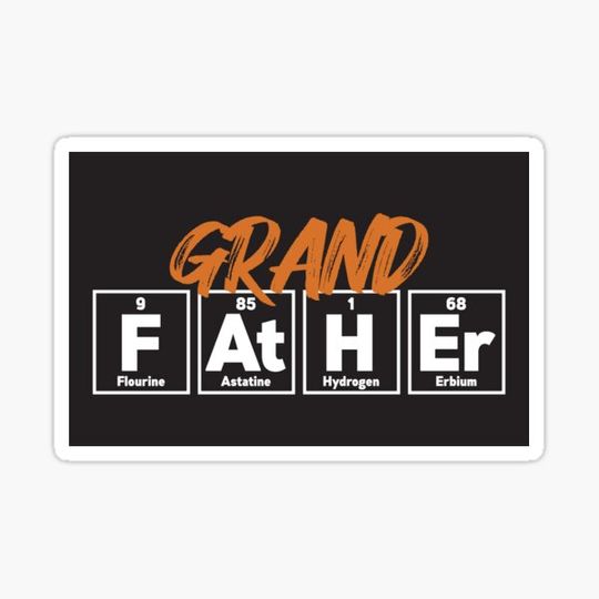 Discover Grand Father Periodic Table Design