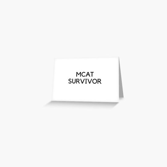 Discover MCAT SURVIVOR : I survived the MCAT