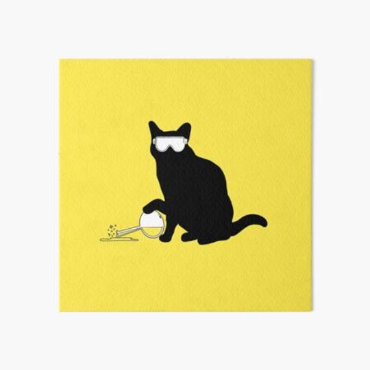 Discover Lab Kat | black cat + spilled elixir ~ by KubbyHaus