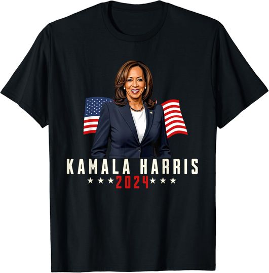 Discover Kamala Harris 2024 Pro-Democracy Vote T-Shirt