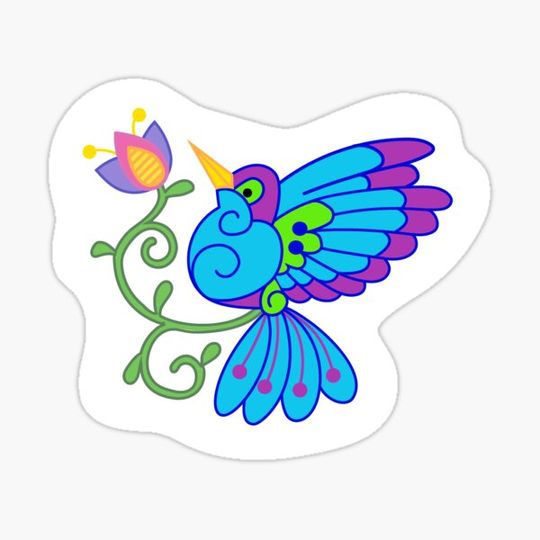 Discover Blue bird floral