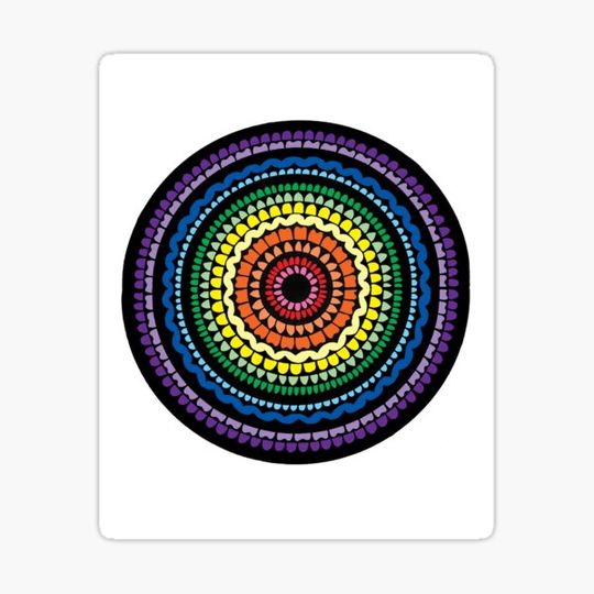 Discover Pride Mandala