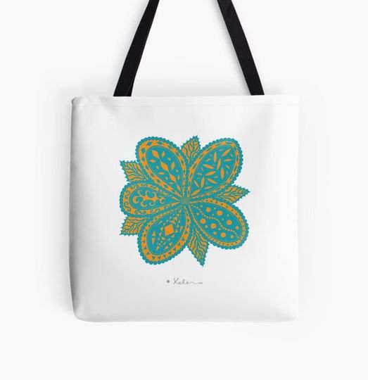 Discover Magic Flower blue (white), Helen Berchtold