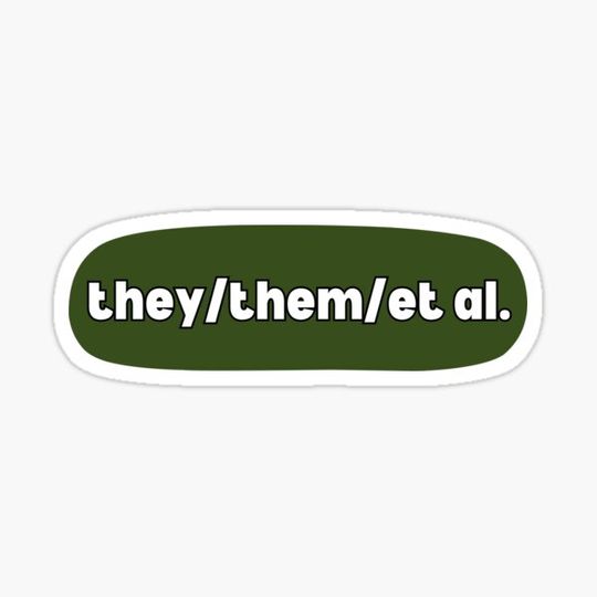 Discover they/them/et al. Academic Design: Pronouns and Publications Unite! (Green)