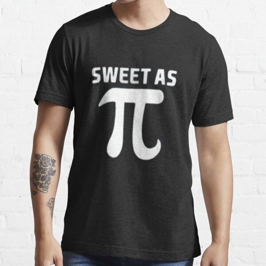 Discover Sweet as Pi 3.14 Funny Academic T-Shirt