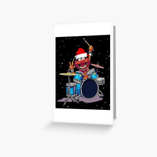Discover Christmas Muppet Animal Drummer