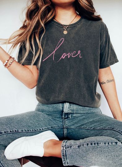 Discover Lover Shirt, In My Lover Era Tshirt, Gift For Her, Eras ,erch, , Valentines Day tee