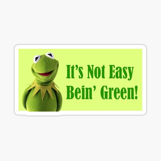 Discover It's Not Easy Bein' Green!